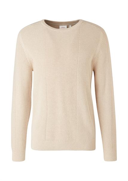 Pullover beige