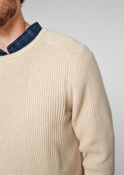 Pullover beige