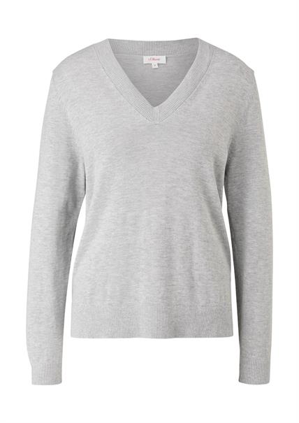 Pullover grau