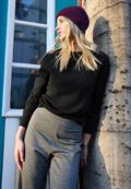 Pullover im Feinstrick black