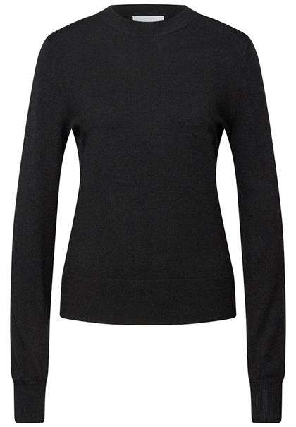 Pullover im Feinstrick black