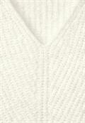 Pullover im Grobstrick cream white melange
