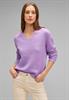 Pullover im Grobstrick soft pure lilac melange