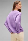 Pullover im Grobstrick soft pure lilac melange