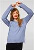 Pullover im Hoodie Style seaside blue melange