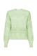 Pullover im Lochstrick light green