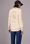 Pullover im Loose Fit mellow vanilla