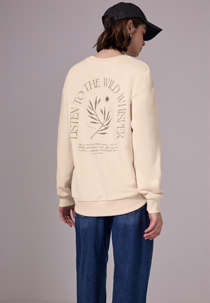 Pullover im Loose Fit mellow vanilla