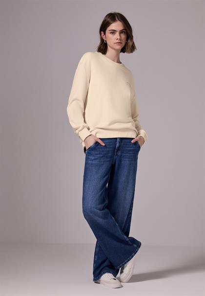 Pullover im Loose Fit mellow vanilla