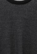 Pullover in Two Tone Optik black