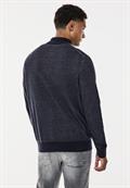 Pullover in Two Tone Optik nightfall blue