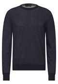 Pullover in Two Tone Optik nightfall blue