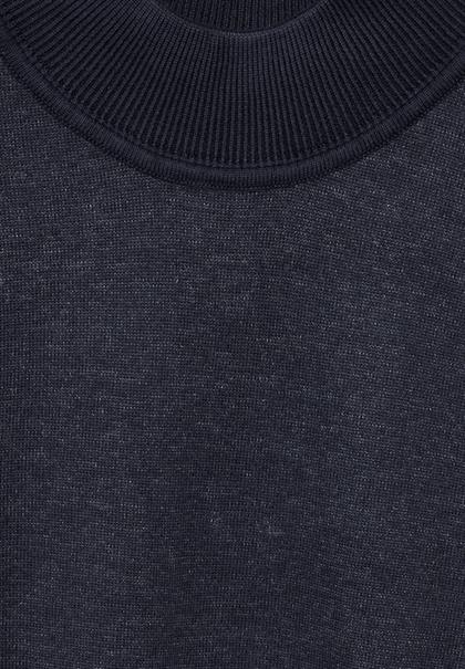 Pullover in Two Tone Optik nightfall blue