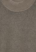 Pullover in Two Tone Optik timber brown melange