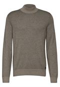 Pullover in Two Tone Optik timber brown melange