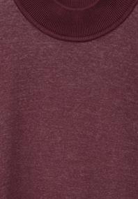 Pullover in Two Tone Optik vintage red