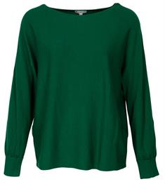 Pullover in Unifarbe grün