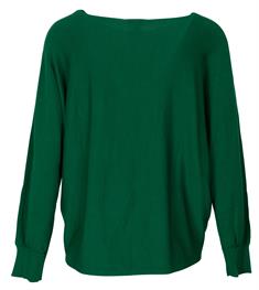Pullover in Unifarbe grün