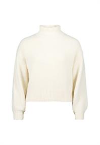 Pullover mit Ballonärmeln eggnog