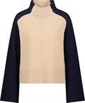 Pullover mit Colorblock-Design cinnamon