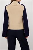 Pullover mit Colorblock-Design cinnamon