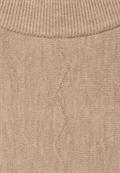 Pullover mit Dolman Ärmel buff sand melange