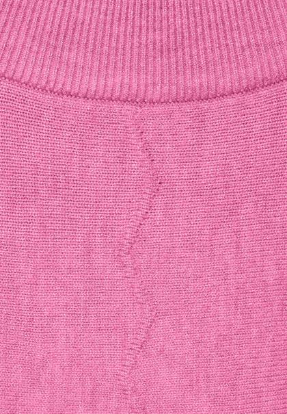 Pullover mit Dolman Ärmel pink crush melange