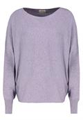 Pullover mit Fledermausärmeln grey lilac melange