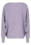 Pullover mit Fledermausärmeln grey lilac melange
