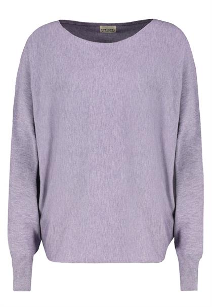 Pullover mit Fledermausärmeln grey lilac melange