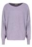 Pullover mit Fledermausärmeln grey lilac melange
