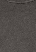 Pullover mit gerolltem Saum smokey walnut brown melange
