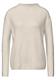 Pullover mit Kontrastdetail cream white melange