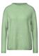 Pullover mit Kontrastdetail gleam green mel.