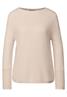 Pullover mit Lochmuster lucid white