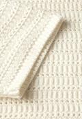 Pullover mit Lochmuster off white