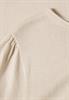 Pullover mit Raffung am Ärmel creamed sand