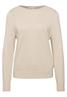 Pullover mit Raffung am Ärmel creamed sand