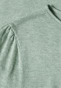Pullover mit Raffung am Ärmel grayed mint mel.
