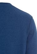 Pullover mit recyceltem Polyesteranteil aqua blue