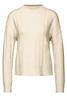 Pullover mit Rippstruktur soft beige