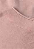 Pullover mit Rollkante faded rose mel.