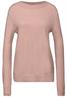 Pullover mit Rollkante faded rose mel.