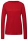 Pullover mit Rollkante racing red