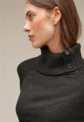 Pullover mit Rollkragen anthracite melange