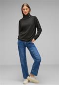 Pullover mit Rollkragen anthracite melange