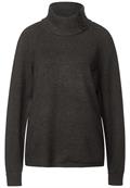 Pullover mit Rollkragen anthracite melange