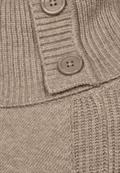 Pullover mit Rollkragen bleached sand melange