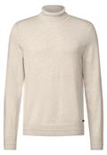 Pullover mit Rollkragen wool white