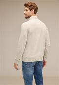 Pullover mit Rollkragen wool white